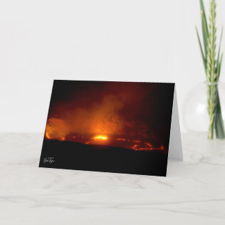 Kilauea Caldera note card