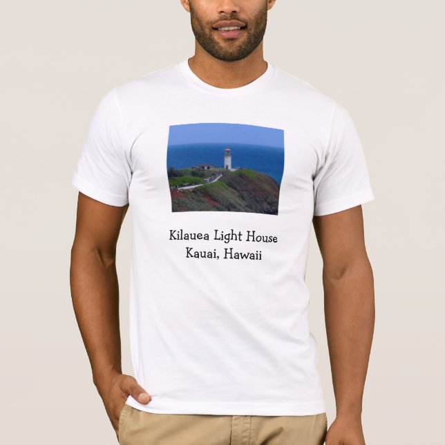 Kilauea Light HouseKauai, Hawaii T-Shirt (Front)