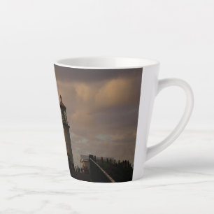 Kilauea Lighthouse in Hawaii  Latte Mug