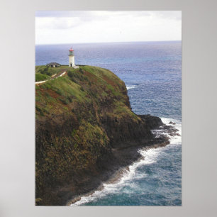 Kilauea Lighthouse, Kauai Poster