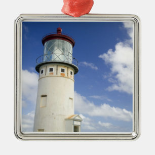 Kilauea Lighthouse Metal Tree Decoration