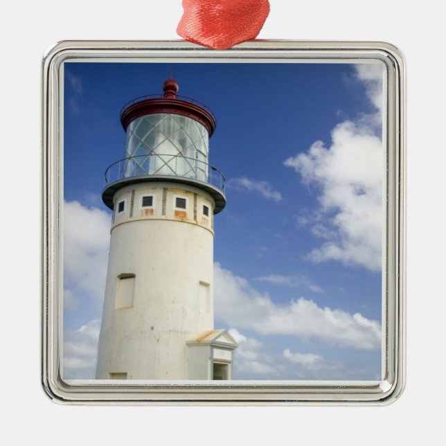 Kilauea Lighthouse Metal Tree Decoration (Front)