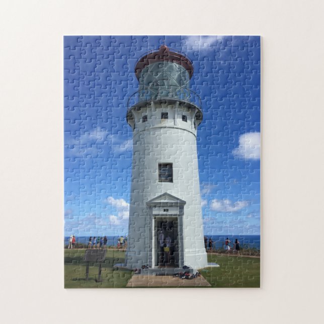 Kilauea Lighthouse on Kauai, Hawaii Jigsaw Puzzle (Vertical)