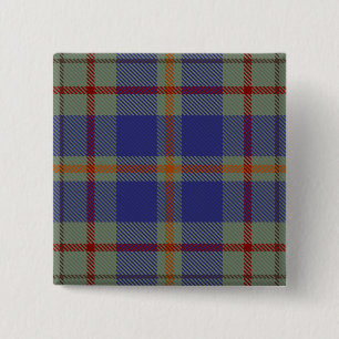 Kildare County Irish Tartan 15 Cm Square Badge