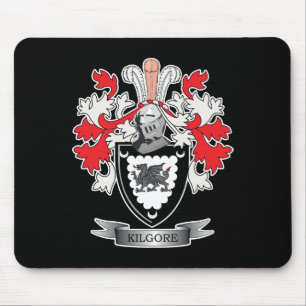 Kilgore Family Crest Coat of Arms Mouse Pad