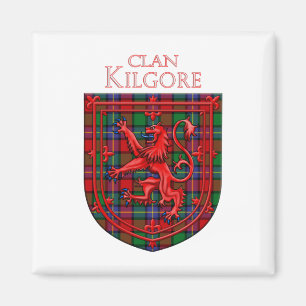 Kilgore Tartan Scottish Plaid Lion Rampant Magnet