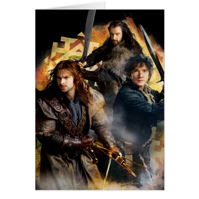 Kili, BILBO BAGGINS™, & THORIN OAKENSHIELD™ Art (Front)