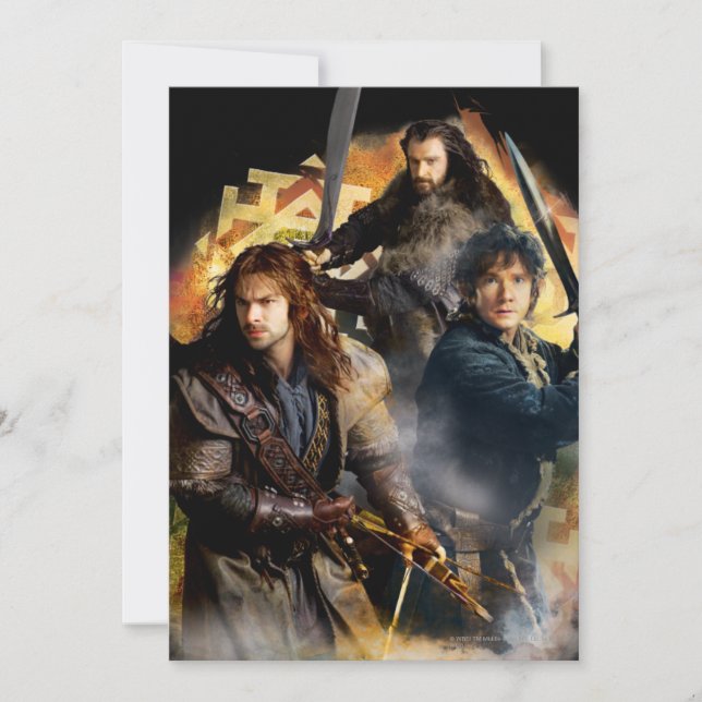 Kili, BILBO BAGGINS™, & THORIN OAKENSHIELD™ Art (Front)