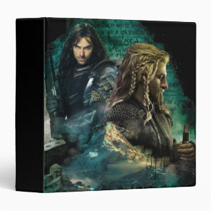 Kili & Fili Over Erebor 3 Ring Binder