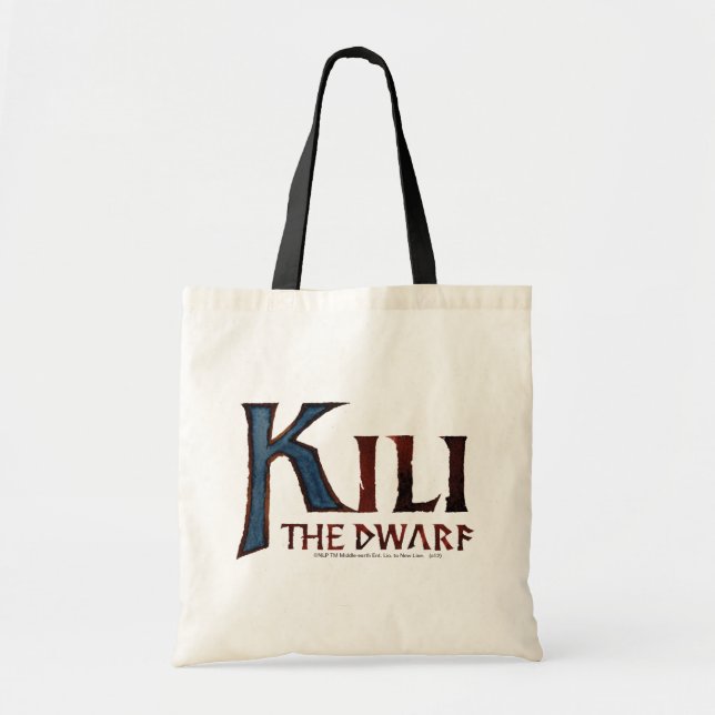 KILI THE DWARF™ Name Tote Bag (Front)