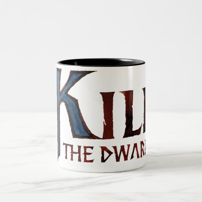 KILI THE DWARF™ Name Two-Tone Coffee Mug (Center)