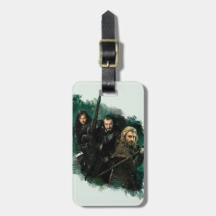 Kili, THORIN OAKENSHIELD™, & Fili Graphic Luggage Tag