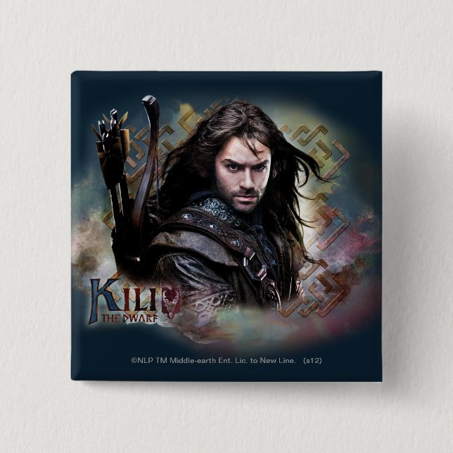Kili With Name 15 Cm Square Badge (Front)