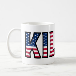 Kilian Name Vorname USA styled Tasse Kaffeetasse Coffee Mug