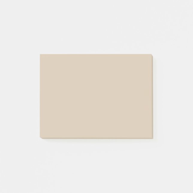 Kilim Beige Solid Colour Post-it Notes (Front)