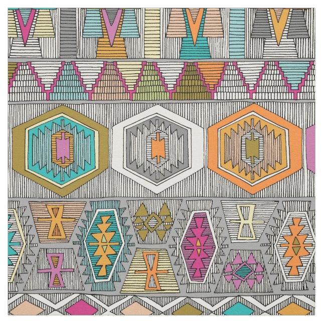 kilim pembe fabric (Swatch)