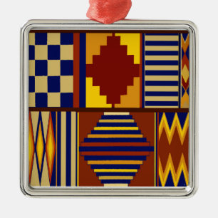 Kilim Prayer Rug design Metal Ornament