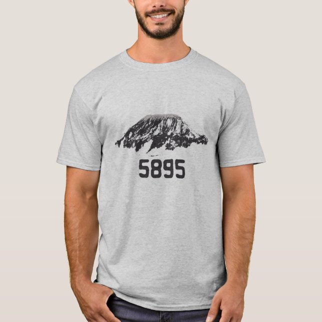 Kilimanajaro 5895 t shirt (Front)