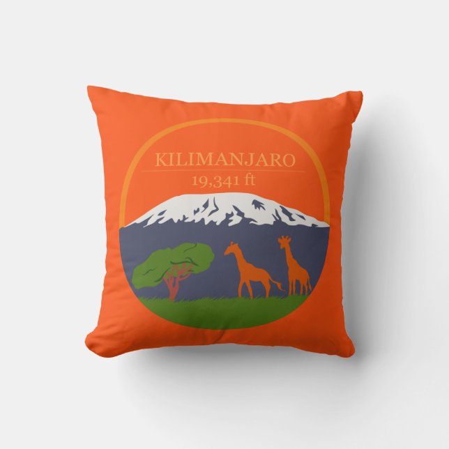 Kilimanjaro Altitude Cushion (Front)