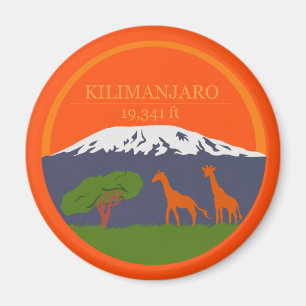 Kilimanjaro Altitude Magnet