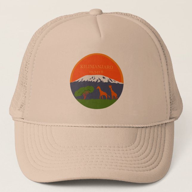 Kilimanjaro Altitude Trucker Hat (Front)