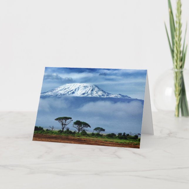 Kilimanjaro Kenya Card (Front)