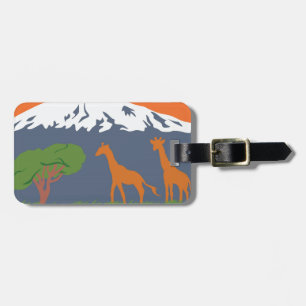 Kilimanjaro Luggage Tag