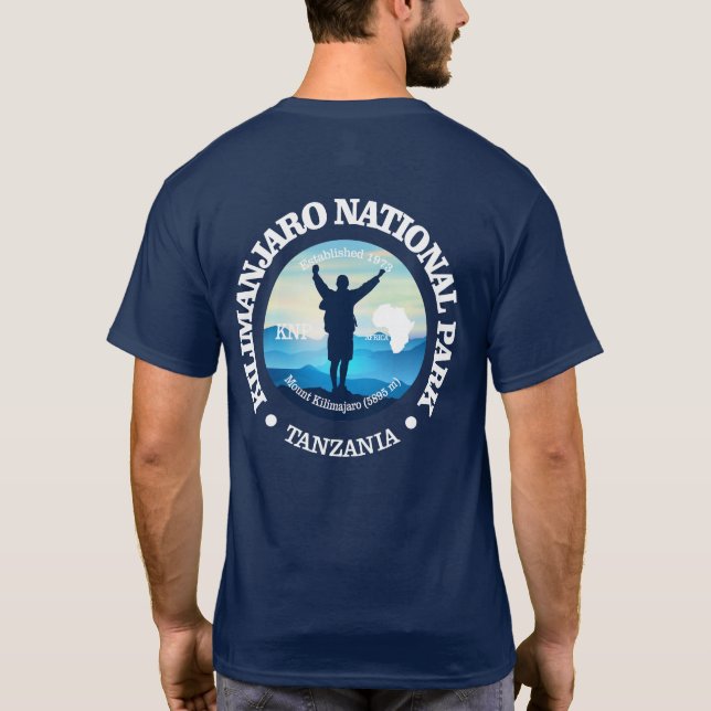 Kilimanjaro NP (V) T-Shirt (Back)