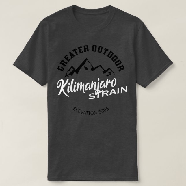 Kilimanjaro strain T-Shirt (Design Front)