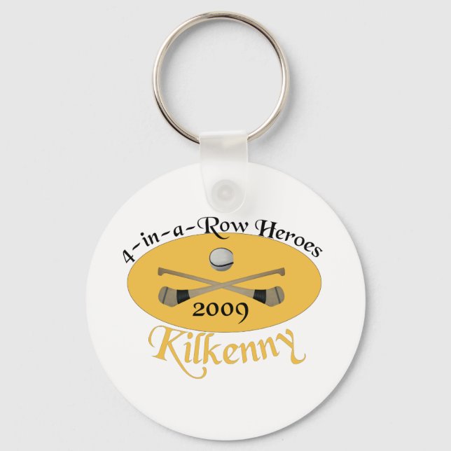 Kilkenny 4-in-a-Row Commemorative Key Ring (Front)