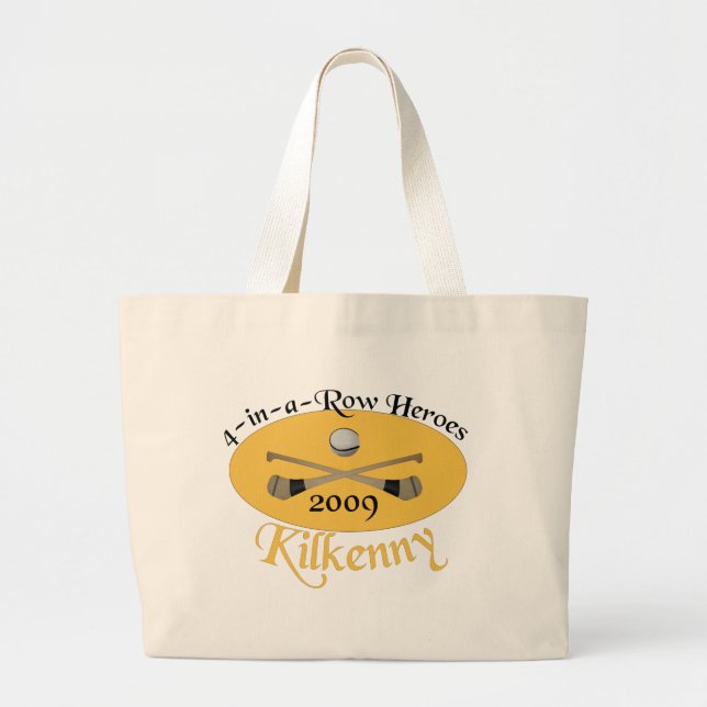 Kilkenny 4-in-a-Row Commemorative Large Tote Bag (Front)