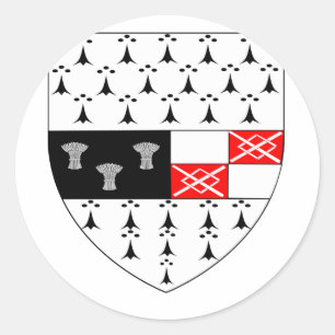 Kilkenny County Crest, Ireland Classic Round Sticker