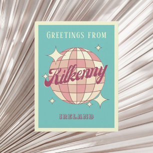 Kilkenny Ireland Retro Vintage Postcard