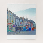 Kilkenny Street, Ireland. Jigsaw Puzzle<br><div class="desc">This was taken on a visit to very charming village of Kilkenny in Ireland.</div>