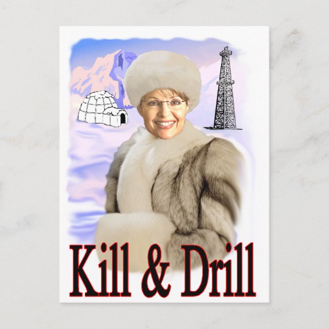 kill and drill postcard (Front)