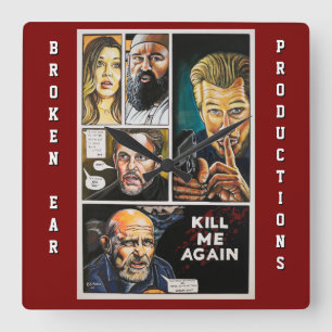 "Kill Me Again" fanart Wall Clock