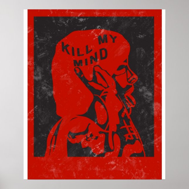 Kill my mind Louis Tomlinson Poster (Front)