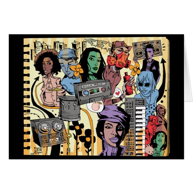 Killa Peach Card (Front Horizontal)