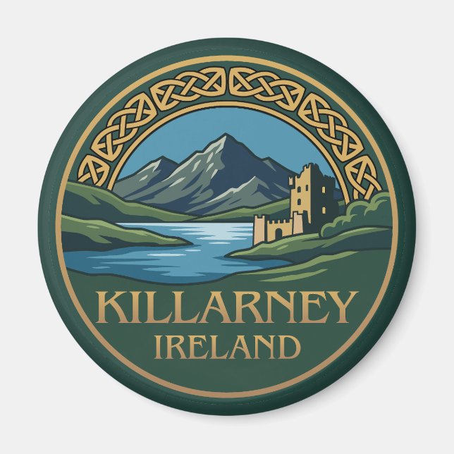 Killarney Ireland Magnet (Front)