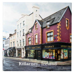 Killarney, Ireland street view Ceramic Tile