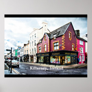 Killarney, Ireland street view Poster
