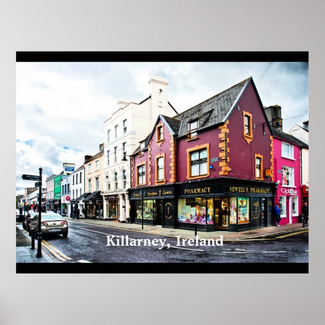 Killarney, Ireland street view Poster (Front)