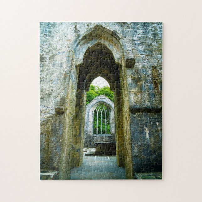 Killarney Muckross Abbey. Kerry Ireland. Jigsaw Puzzle (Vertical)