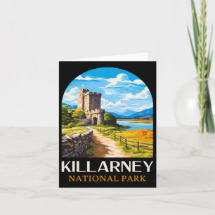 Killarney National Park Hiking Camping Outdoor Tri Card