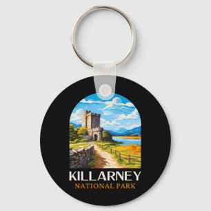 Killarney National Park Hiking Camping Outdoor Tri Key Ring