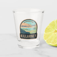 Killarney National Park Ireland Travel Art Vintage