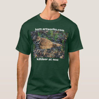 Killdeer at nest T-shirt