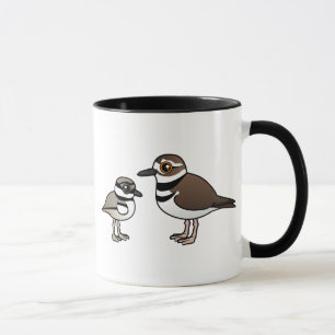 Killdeer & chick mug