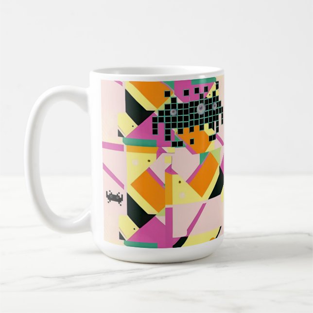 Killed Them with Memphis Designed Kindness Coffee Mug (Left)