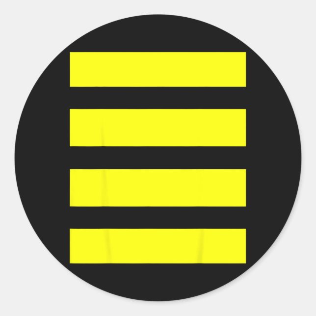 Killer Bee Funny Halloween Costume Classic Round Sticker (Front)
